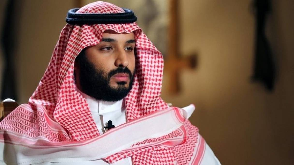 Mohammed Ben Salmane, dit "MBS", prince héritier d'Arabie Saoudite. 
