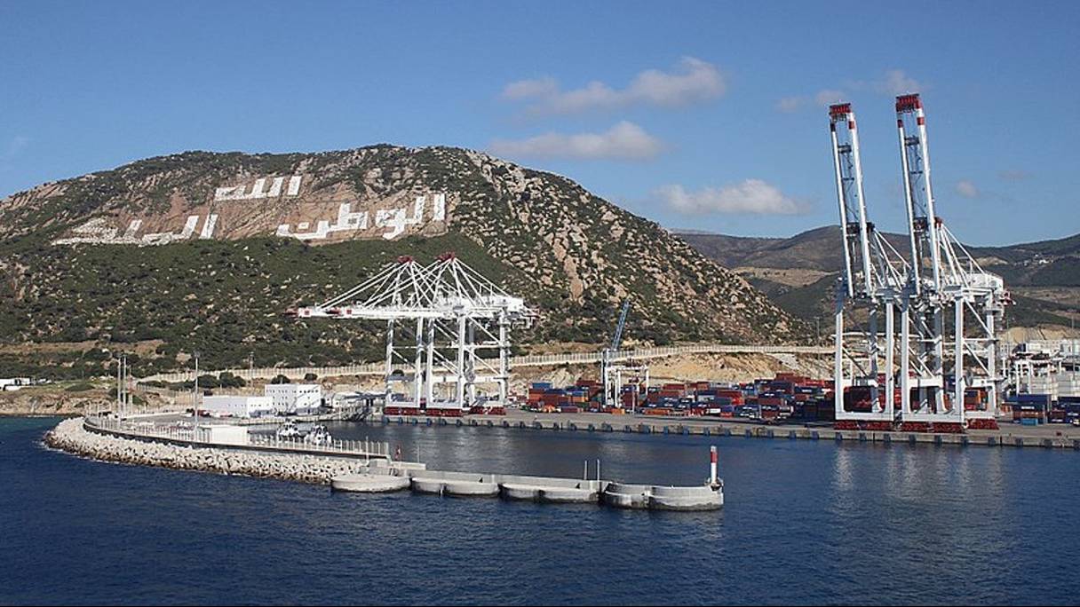 Le port d'Agadir.

