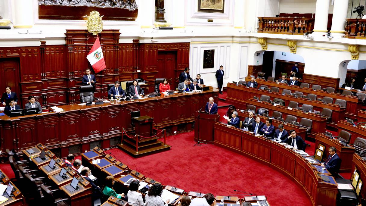 Le Congrès de la République de Pérou.