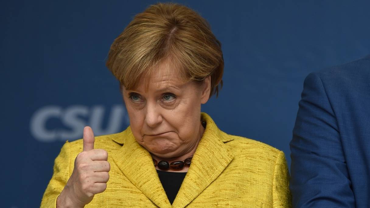La chancelière allemande Angela Merkel.
