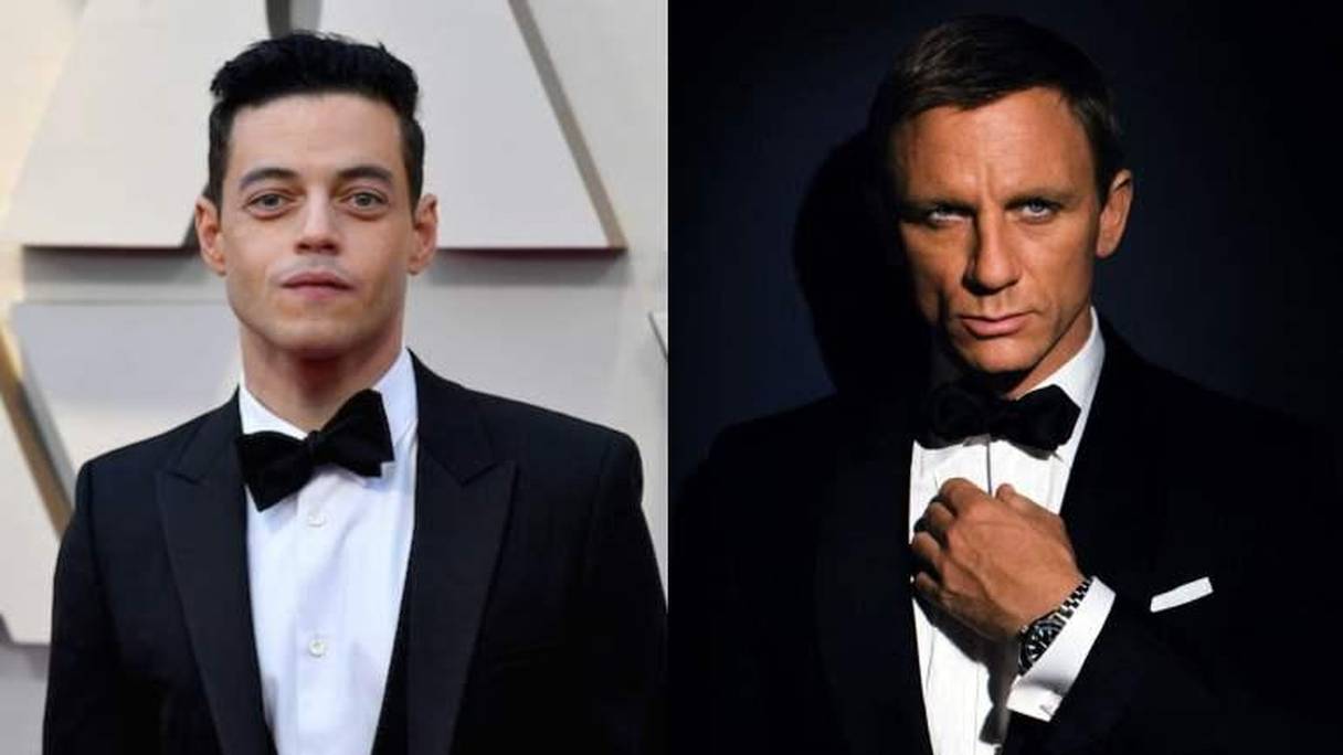 Rami Malek et Daniel Craig à l'affiche du prochain James Bond

