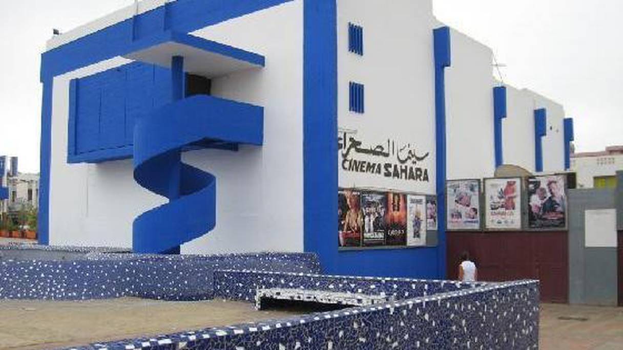 Le cinéma Sahara, à Agadir. 
