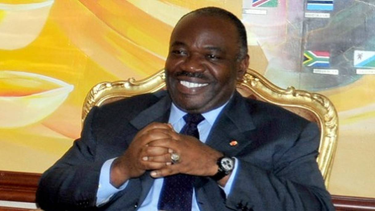 Le président gabonais Ali Bongo Ondimba, réélu pour un deuxième mandat de sept ans.

