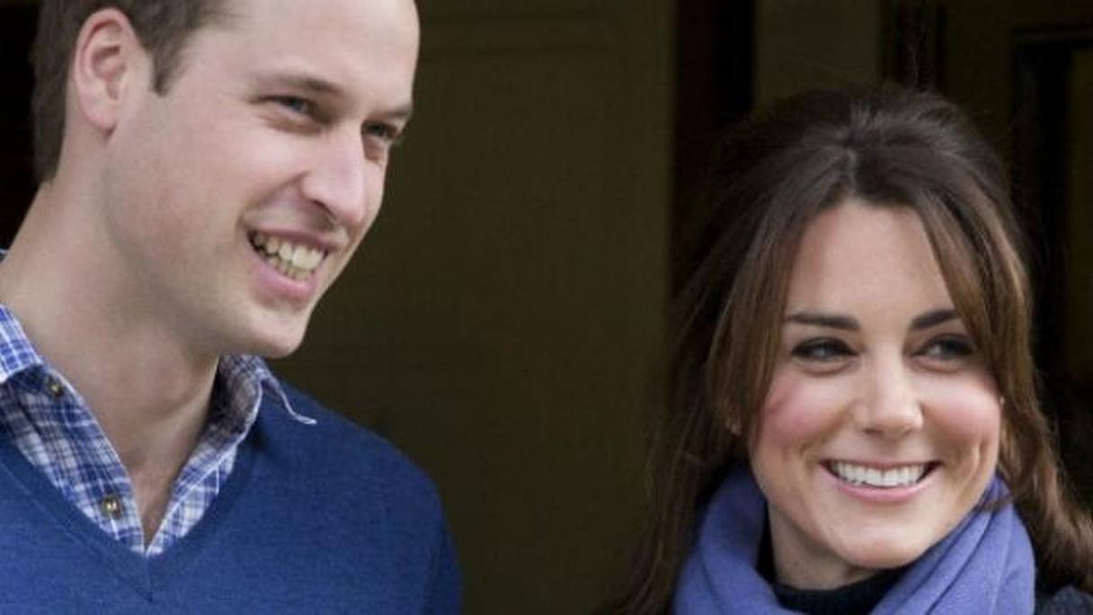 Le prince William et son épouse Kate.
