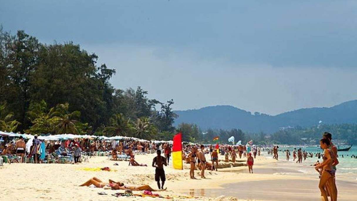 Une plage de Phuket, en Thaïlande. 
