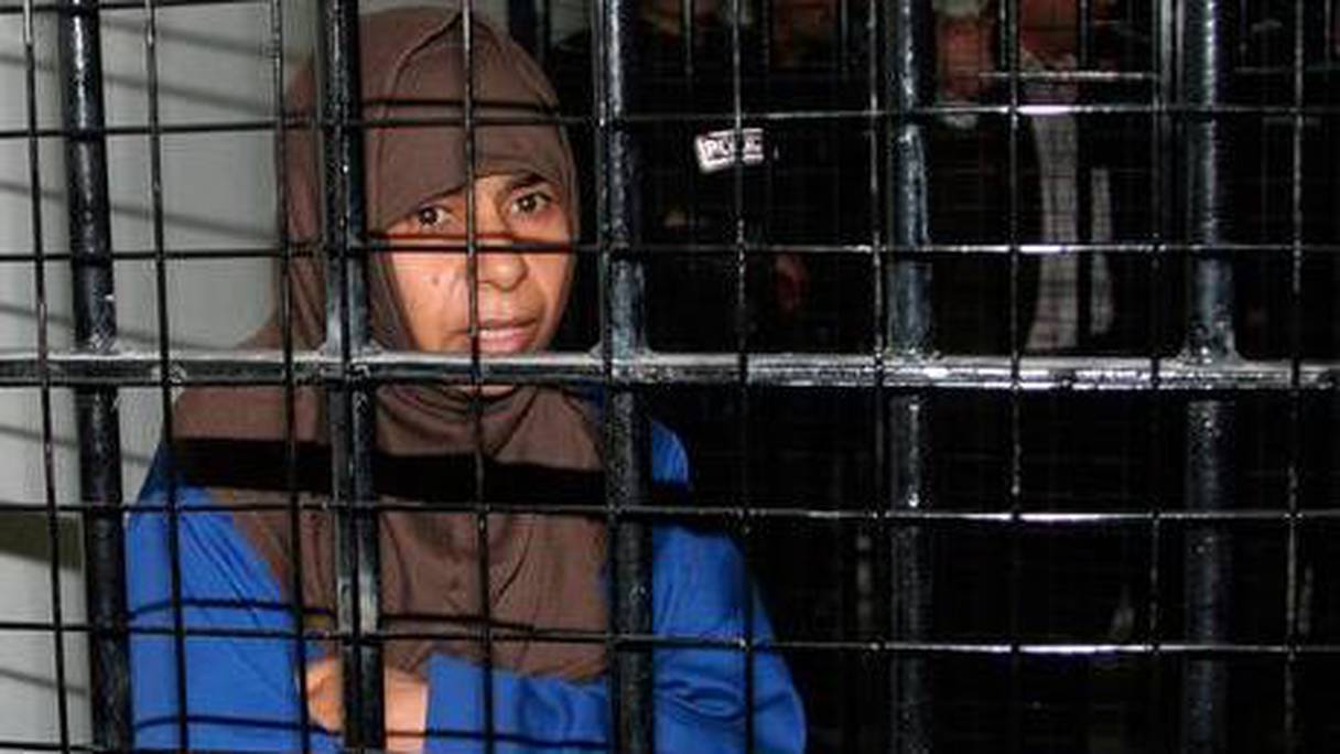 Sajida Al-Rishawi avant son exécution
